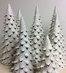 SatARTday Class: Group Clay Holiday Trees