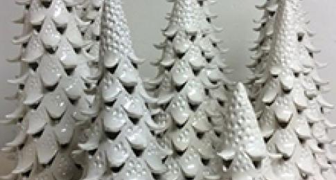 SatARTday Class: Group Clay Holiday Trees