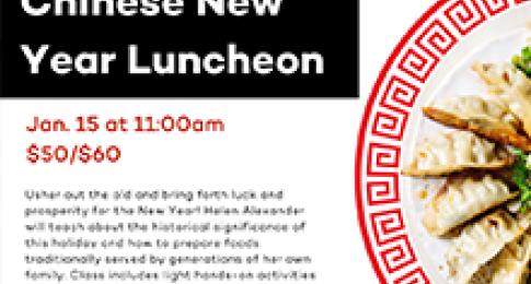 Chinese New Year Luncheon With Helen Alexander